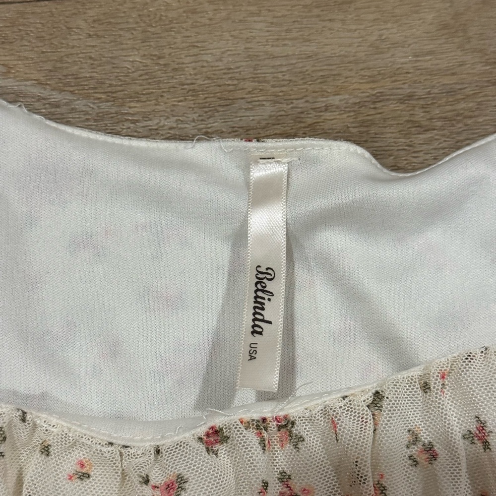 Belinda Floral Rushing Dress Size Small - Picture 2 of 4